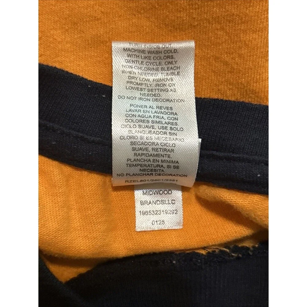 Sonic The Hedgehog Orange Navy Short Sleeve Shirt And Jogging Pants Size 7